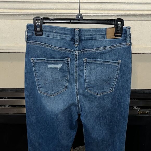 American Eagle Next Level Stretch Curvy Hi-Rise Jegging Size 4 Short - Picture 4 of 11